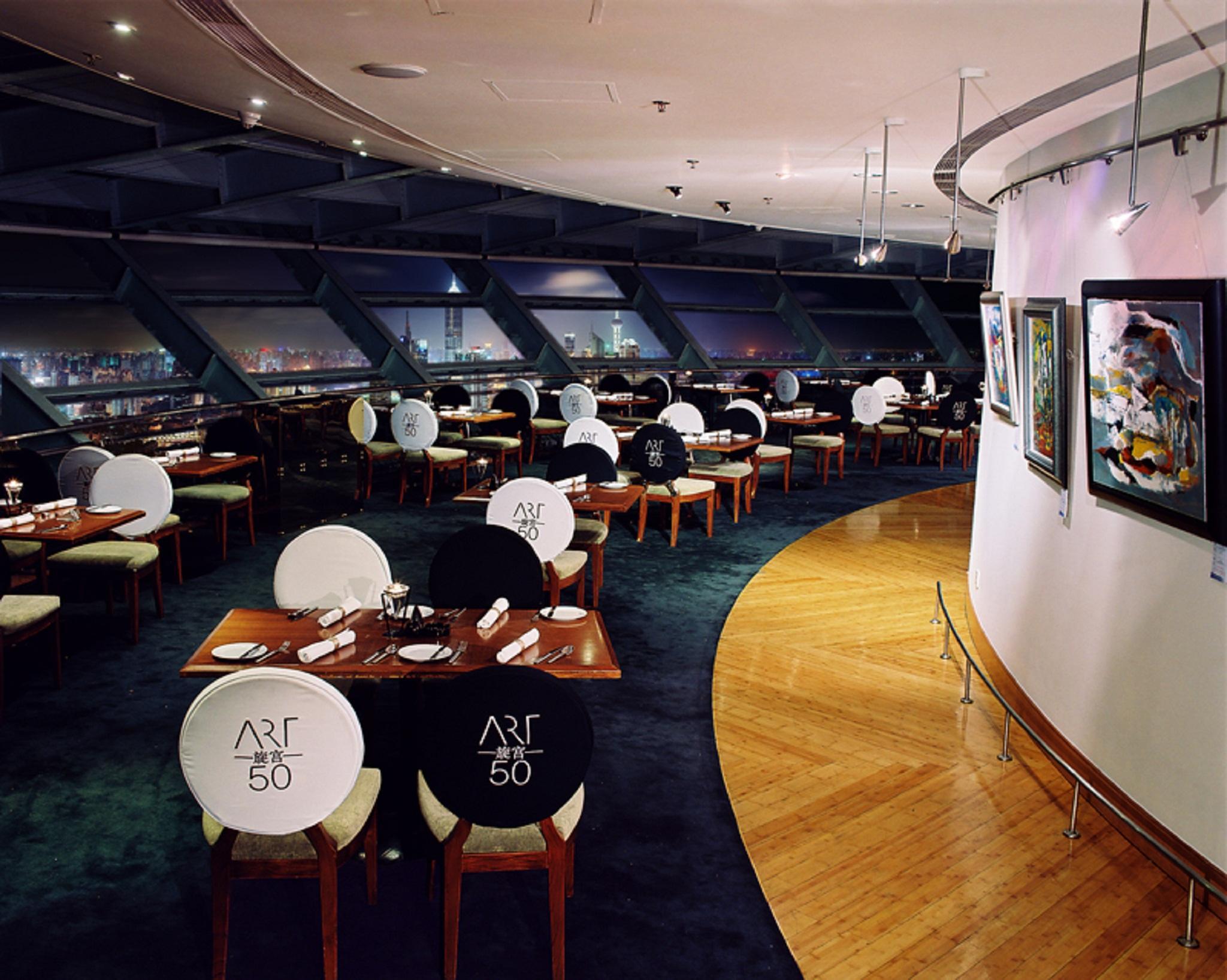 Novotel Atlantis Shanghai - Breakfast In The Clouds With River View In The Revolving Restaurant Dış mekan fotoğraf